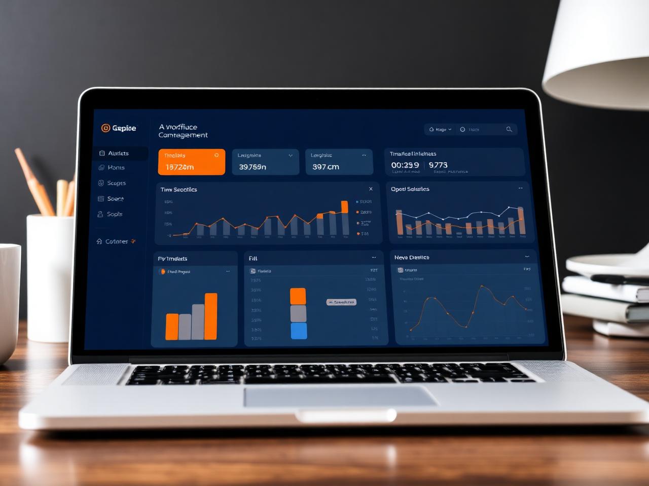 Workforce management dashboard placeholder